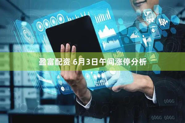 盈富配资 6月3日午间涨停分析