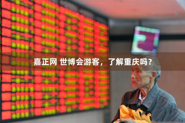 嘉正网 世博会游客，了解重庆吗？